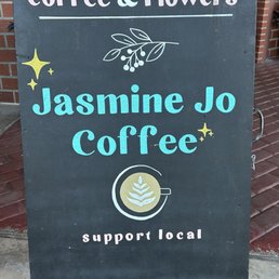 Signage by the front