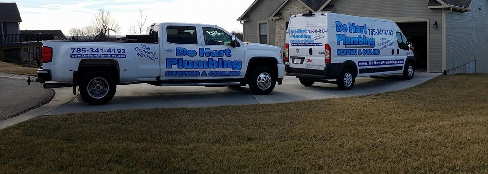 Slide of De Hart Plumbing Heating & Cooling