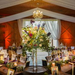 Country Manor Acres - Inside our party barn