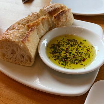 California Pizza Kitchen - House bread and olive oil - Pizza Near Me - Honolulu, Hawaii