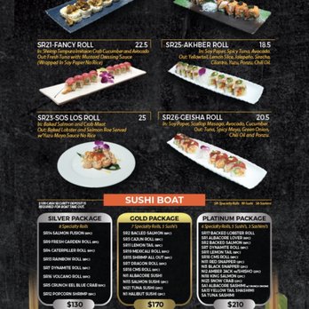 Catch Me Sushi - menu - Sushi Bars Near Me - Canoga Park, California