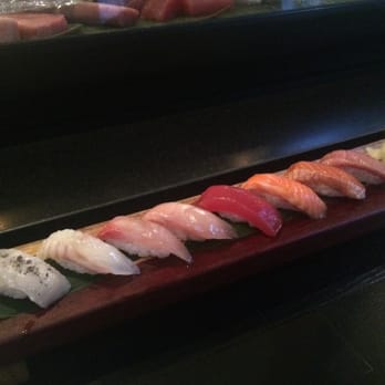 Juno - chef's selection of nigiri sushi - Sushi Bars Near Me - Chicago, Illinois Juno - chef's selection of nigiri sushi - Sushi Bars Near Me - Chicago, Illinois