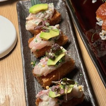 Janken - Hamachi Crispy Rice - Japanese Near Me - Portland, Oregon