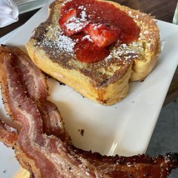 Strawberry Stuffed French Toast