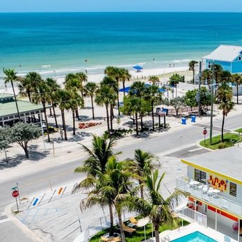 Sunset Inn & Cabanas - Aerial View - Hotels Near Me - Treasure Island, Florida Sunset Inn & Cabanas - Aerial View - Hotels Near Me - Treasure Island, Florida