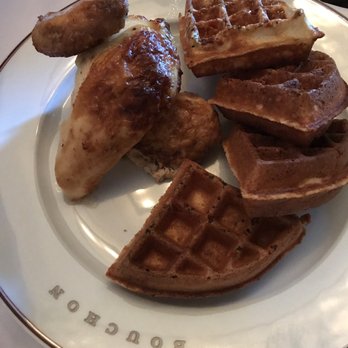 Bouchon - Chicken and waffles- best damn chicken I've ever eaten. The waffle too - French Near Me - Yountville, California Bouchon - Chicken and waffles- best damn chicken I've ever eaten. The waffle too - French Near Me - Yountville, California