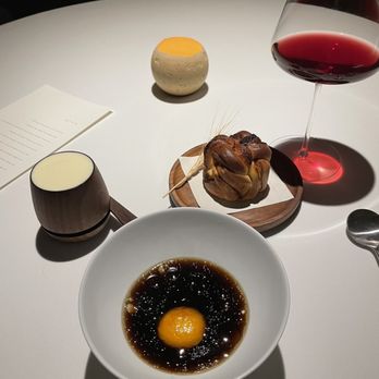 Kiln - Slow-poached Jidori egg yolk - New American Near Me - San Francisco, California Kiln - Slow-poached Jidori egg yolk - New American Near Me - San Francisco, California
