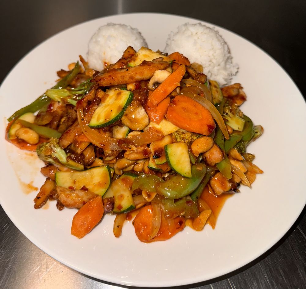 Food from Mr. Teriyaki