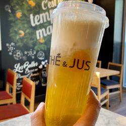 Presotea - Salted Milk Foam Jasmine Green Tea!