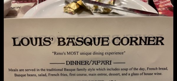 Louis' Basque Corner by null