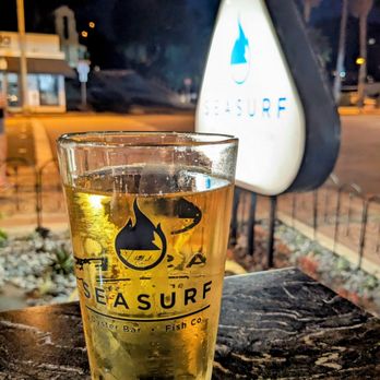 Seasurf Fish - Guava cider. Outdoor seating. - Seafood Near Me - San Clemente, California