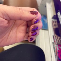 Came to victory nails for the first time and never coming here again. Just waisted $25 dollars on this. Came to victory nails for the first time and never coming here again. Just waisted $25 dollars on this.