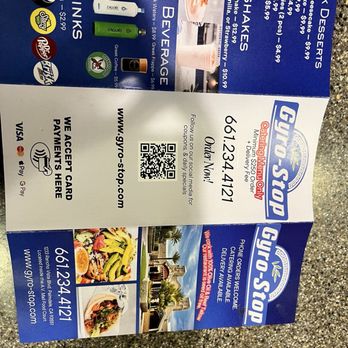 Gyro Stop - Menu - Greek Near Me - Palmdale, California Gyro Stop - Menu - Greek Near Me - Palmdale, California