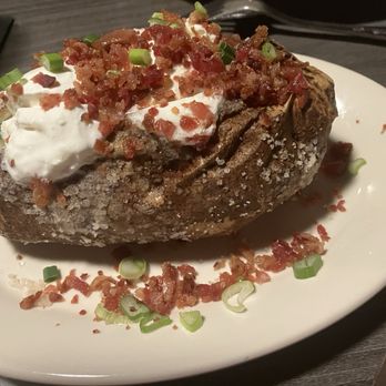 Jensen's food & cocktails - Huge potato/did not taste fresh baked Disappointed - New American Near Me - Eagan, Minnesota