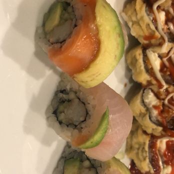 Sake Kawa - Rainbow roll - Sushi Bars Near Me - Astoria, New York Sake Kawa - Rainbow roll - Sushi Bars Near Me - Astoria, New York