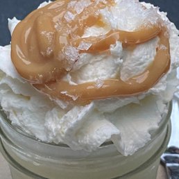 Salted caramel dessert Salted caramel dessert