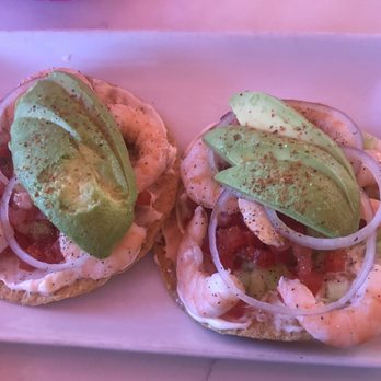 Gabrielas South Austin - Shrimp Tostada - Mexican Near Me - Austin, Texas