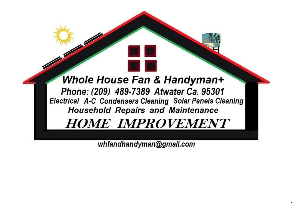 Slide of Whole House Fan and Handyman