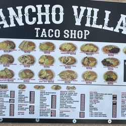 Pancho Villa’s Taco Shop - We like this place. It is close to Needles. Good food!