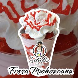Tsitsiki Ice Cream & Snacks - Fresa Michoacana