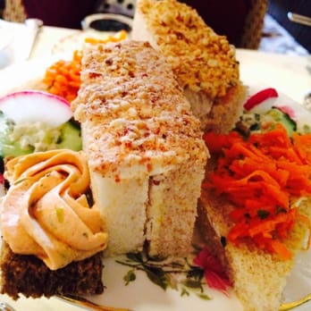 Queen Mary Tea Room - Savory tray - Desserts Near Me - Seattle, Washington Queen Mary Tea Room - Savory tray - Desserts Near Me - Seattle, Washington