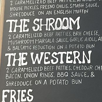 Dom's Burgers - The Shroom with regular fries. - Burgers Near Me - Salt Lake City, Utah Dom's Burgers - The Shroom with regular fries. - Burgers Near Me - Salt Lake City, Utah