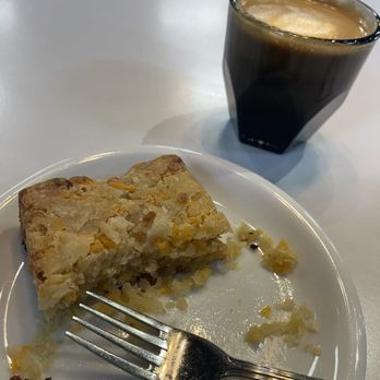 Coffee Camper - Bacon & Cheddar Biscuit- so good! - Coffee & Tea Near Me - Monroe, Georgia