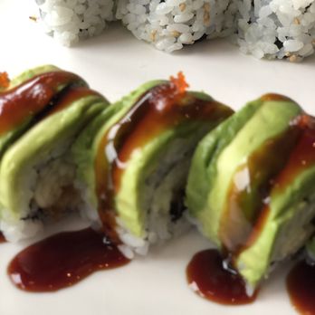 Eastern Paradise - Caterpillar roll and tuna with avocado roll - Japanese Near Me - Rochester, New Hampshire