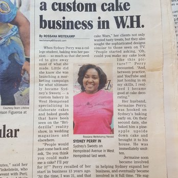 Sydney's Sweets - Article in the local newspaper. - Desserts Near Me - West Hempstead, New York Sydney's Sweets - Article in the local newspaper. - Desserts Near Me - West Hempstead, New York