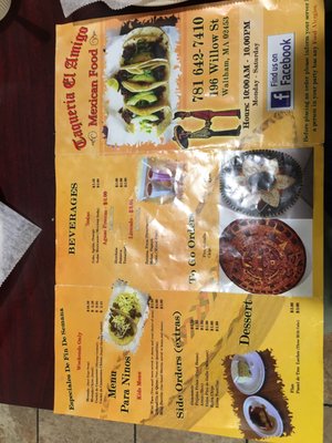 Taqueria El Amigo 288 Photos 656 Reviews Mexican 196 Willow St Waltham Ma Restaurant Reviews Phone Number Yelp