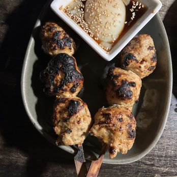 Oak & Coal - Tsukune / Meatballs (2) - Japanese Near Me - Costa Mesa, California Oak & Coal - Tsukune / Meatballs (2) - Japanese Near Me - Costa Mesa, California