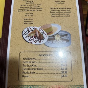 Dos Amigos - Menu - Mexican Near Me - Rio Grande, New Jersey