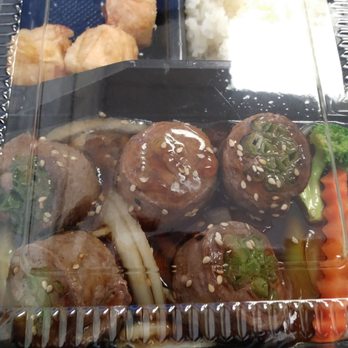 Nori - Bento lunch special. Lots of food for $14! I got the beef negimaki - Japanese Near Me - Montclair, New Jersey