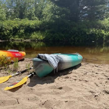 Camp Laughing Grass - River and accessible kayaks - Campgrounds Near Me - Harrison, Maine