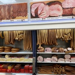Kiszka Meat Market - Hanging meats
