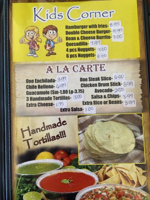 Menu photo 4 La Enchilada Fresno, CA