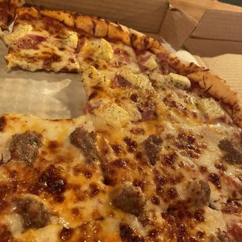 Northshore Pizza and Coffee House - Half sausage half Hawaiian yum!! - Coffee & Tea Near Me - Two Harbors, Minnesota Northshore Pizza and Coffee House - Half sausage half Hawaiian yum!! - Coffee & Tea Near Me - Two Harbors, Minnesota