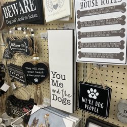 Hobby Lobby - Dog home decor
