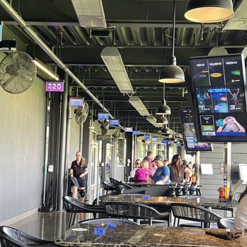 Topgolf - Seating area - Golf Near Me - Louisville, Kentucky