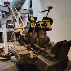 Imperial War Museum - twin 20mm anti aircraft gun from WW2