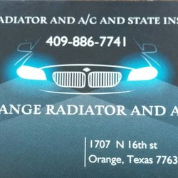 Orange Radiatior Service - The Best