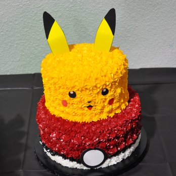 Bake My Day - My son's 7th Pokemon Bday Cake - Cupcakes Near Me - Rancho Cucamonga, California Bake My Day - My son's 7th Pokemon Bday Cake - Cupcakes Near Me - Rancho Cucamonga, California