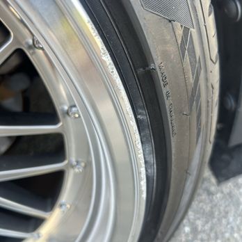 Steve's Mobile Wheel Repair - Before - Wheel & Rim Repair Near Me