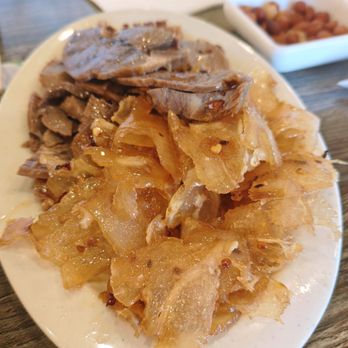 Five Grains Noodle House - Appetizer: Beef shank and beef tendons combo. - Noodles Near Me - Fremont, California Five Grains Noodle House - Appetizer: Beef shank and beef tendons combo. - Noodles Near Me - Fremont, California