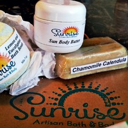 Sunrise Artisan Bath And Body - Bath bomb, body butter, soap...What more could a girl ask for?