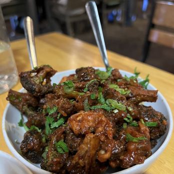 Ghee Indian Kitchen - Crispy broccoli - Indian Near Me - Miami, Florida Ghee Indian Kitchen - Crispy broccoli - Indian Near Me - Miami, Florida