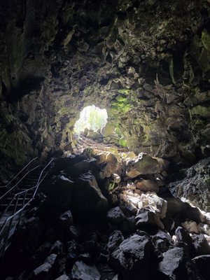Lava River Cave by null