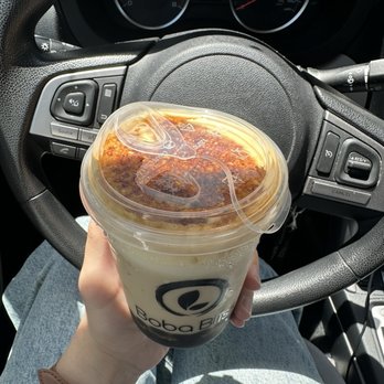 Boba Bliss - Creme Brulee boba drink - Bubble Tea Near Me - Mountain View, California