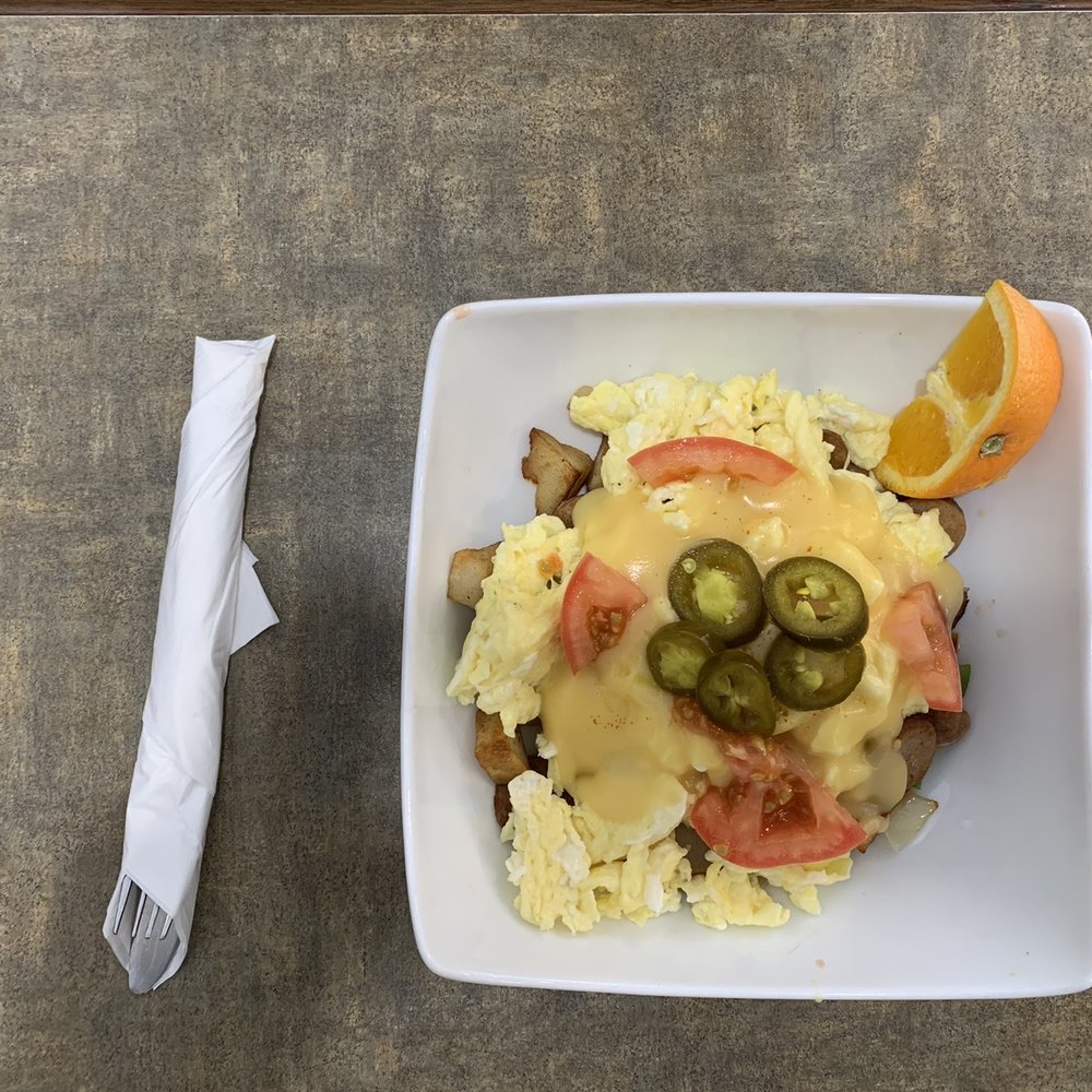 Friends & Neighbors Cafe - Sausage Scramble - Diners Near Me - Edmonton, Alberta Friends & Neighbors Cafe - Sausage Scramble - Diners Near Me - Edmonton, Alberta