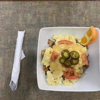 Friends & Neighbors Cafe - Sausage Scramble - Diners Near Me - Edmonton, Alberta